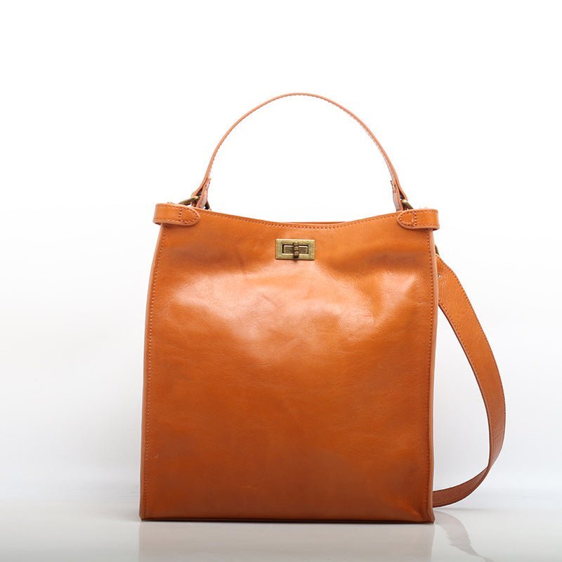 Full Grain Leather Handbag Women Leather Handmade Leather Bag