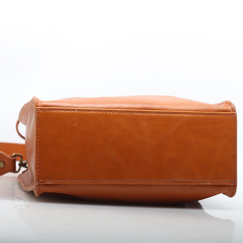 Full Grain Leather Handbag Women Leather Handmade Leather Bag - Image 5