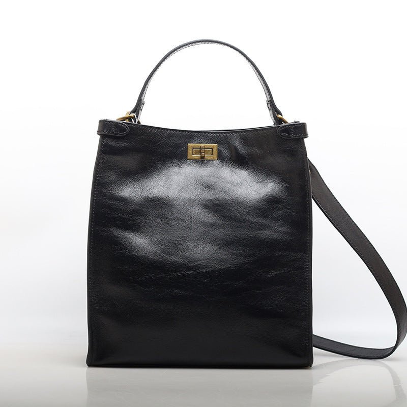 Full Grain Leather Handbag Women Leather Handmade Leather Bag - Image 7